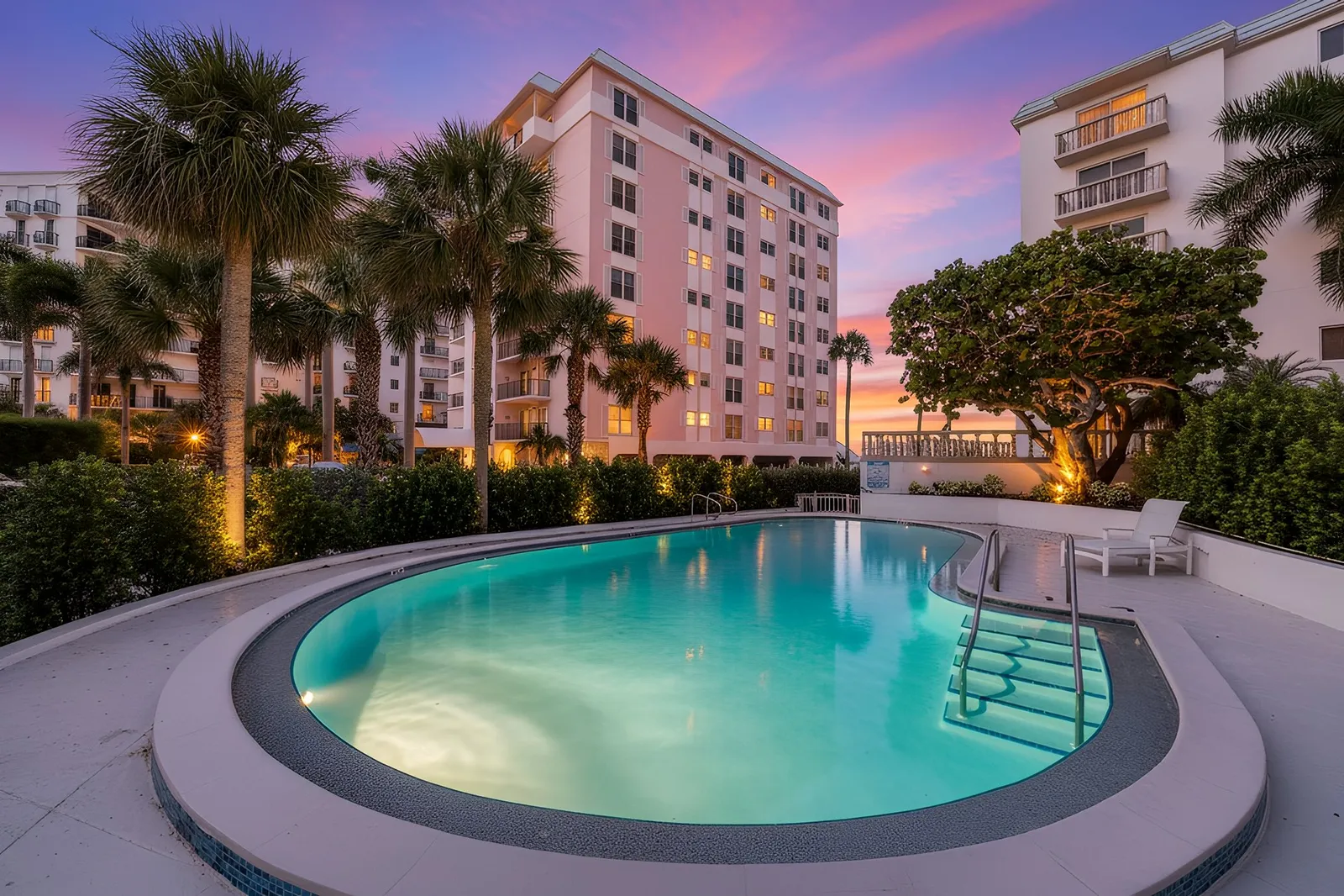 Condo pool - After