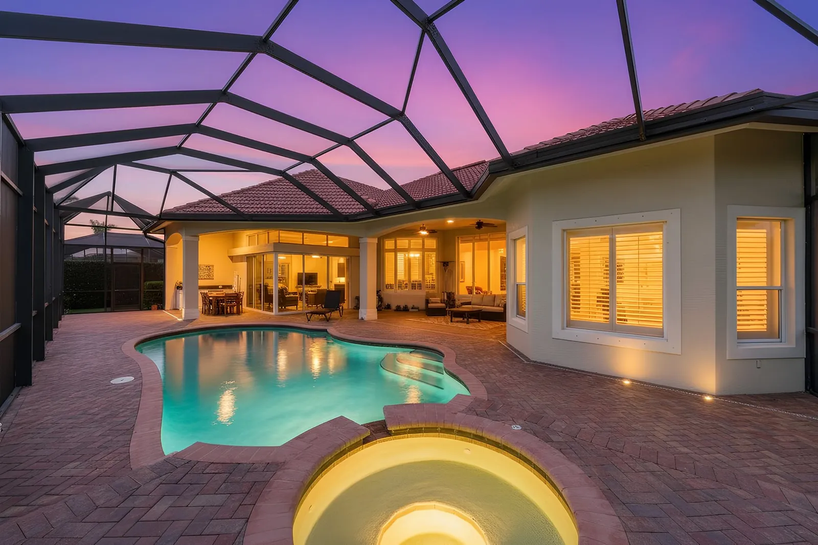 Pool and lanai - After