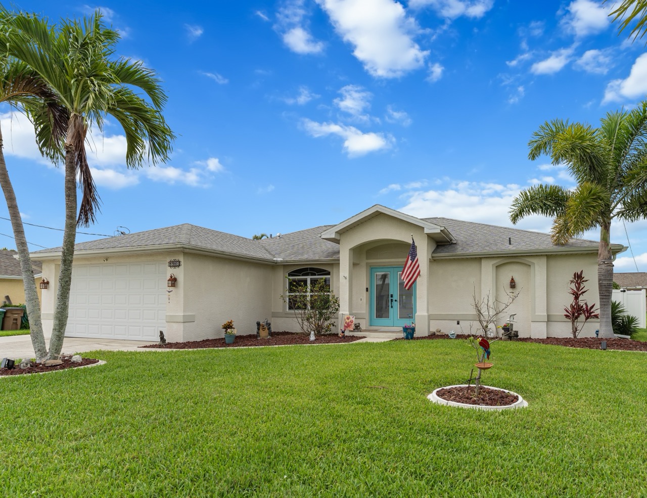 Modern Home Exterior - Before